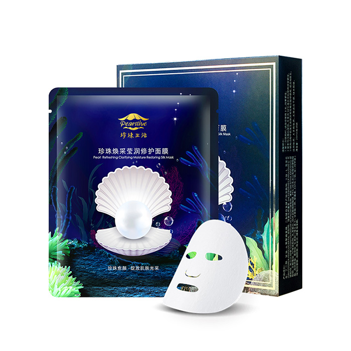 珍珠生活珍珠煥采瑩潤修護(hù)面膜 珍珠生活珍珠煥采瑩潤修護(hù)面膜