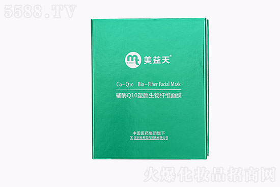 美益天輔酶Q10塑顏生物纖維面膜 美益天輔酶Q10塑顏生物纖維面膜