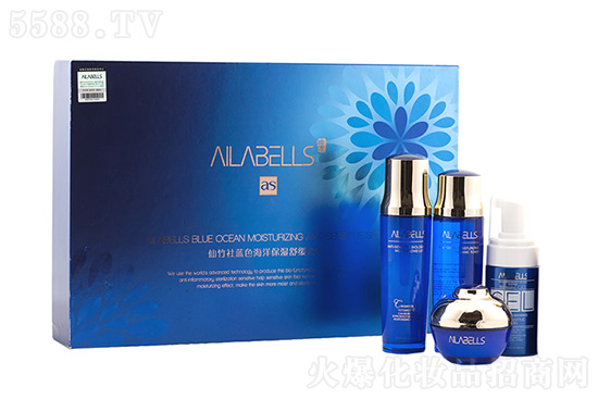 仙竹社藍色海洋皮膚管理4件套裝(潔面膠舒緩水乳液面霜) 仙竹社藍色海洋皮膚管理4件套裝(潔面膠舒緩水乳液面霜)